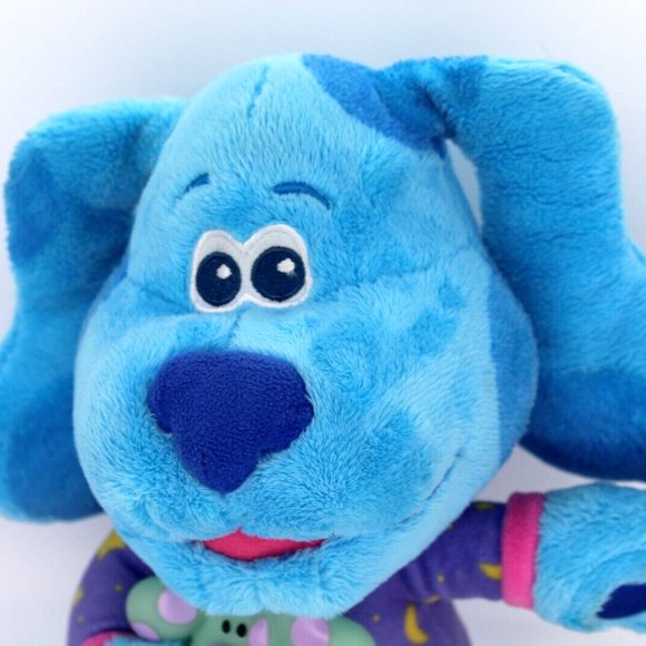 Toys | Blues Clues You Bedtime Blue Animated Plush Polka Dot Lovey ...